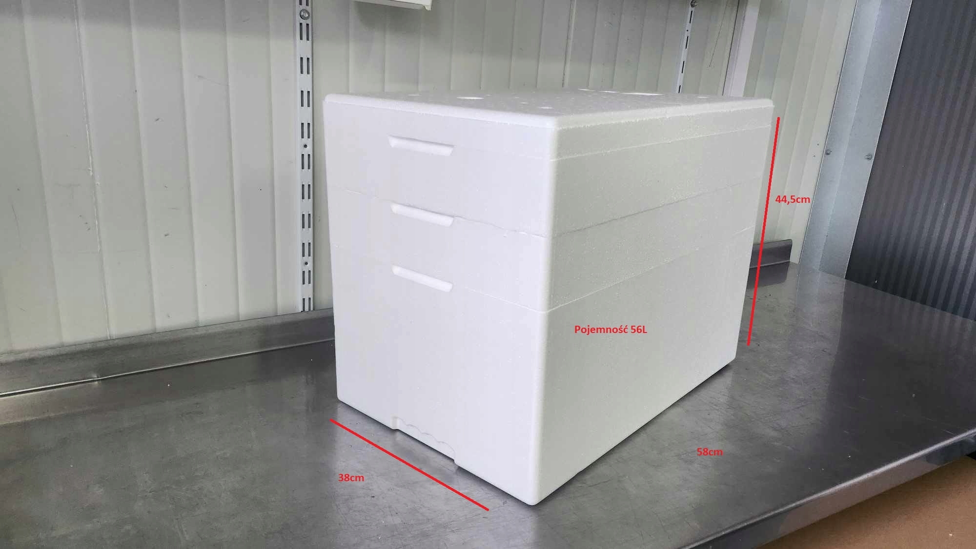 Tb205 +2r pudełko styropianowe